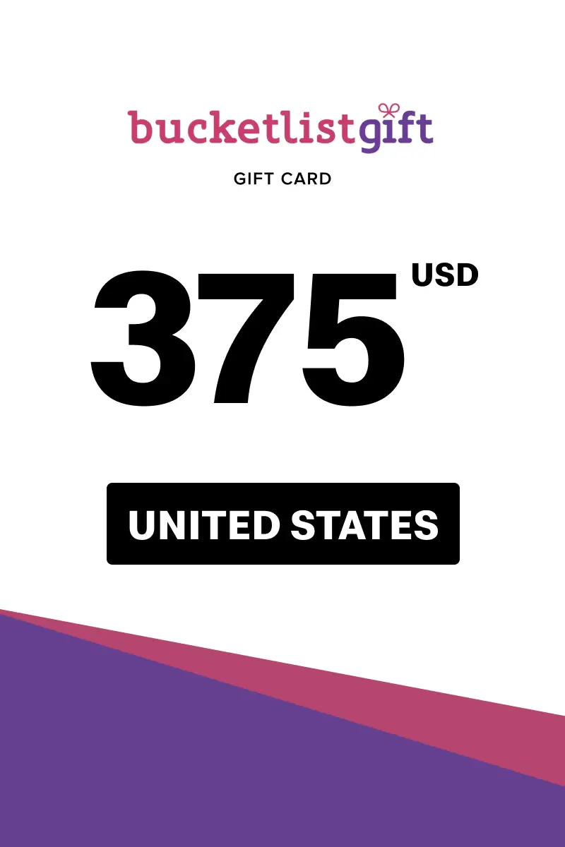 BucketlistGift 375 USD Gift Card (United States) - Digital Key