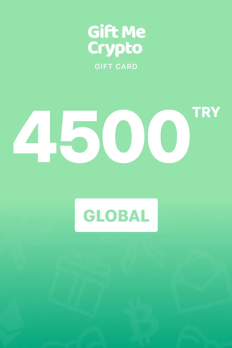 Gift Me Crypto 4500 TRY Gift Card (Global) - Digital Key
