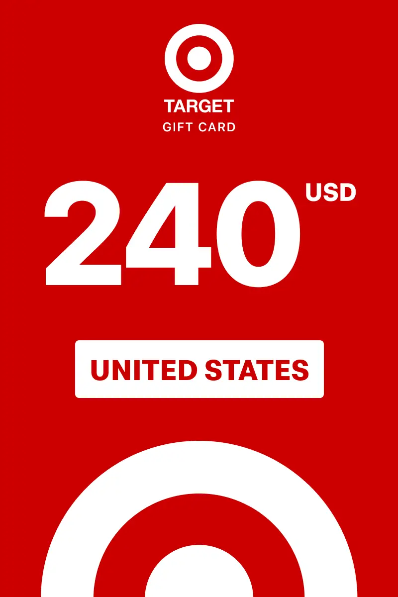 Target 240 USD Gift Card (United States) - Digital Key