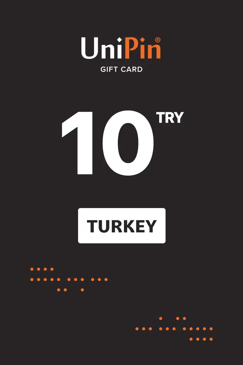 UniPin 10 TRY Gift Card (Turkey) - Digital Key