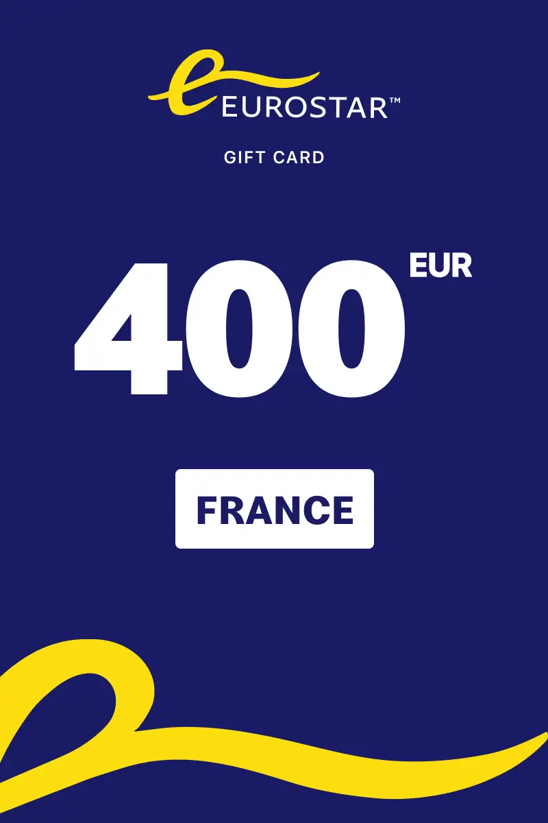 Eurostar 400 EUR Gift Card (France) - Digital Key