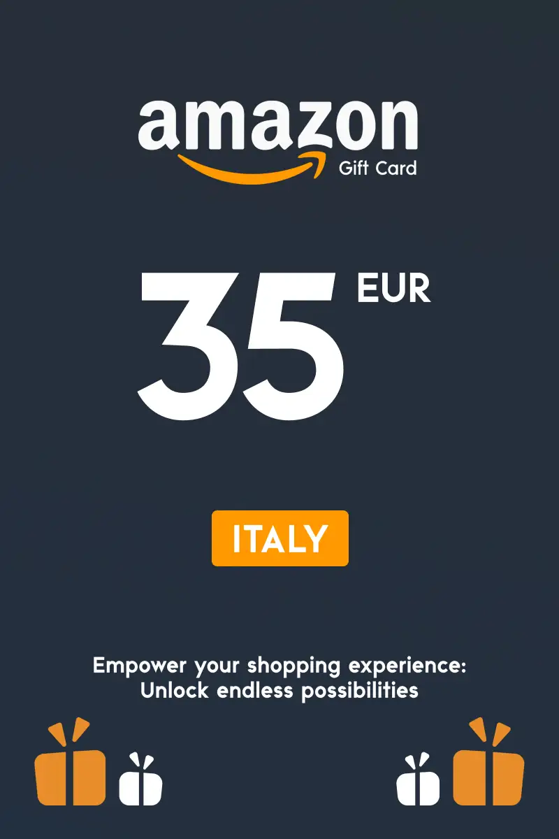Amazon 35 EUR Gift Card (Italy) - Digital Key