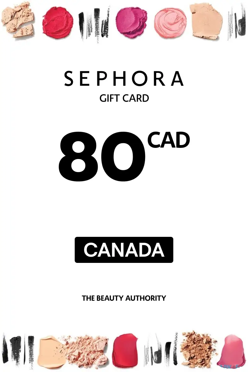 Sephora 80 CAD Gift Card (Canada) - Digital Key