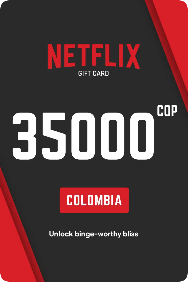 Netflix 35000 COP Gift Card (Colombia) - Digital Key