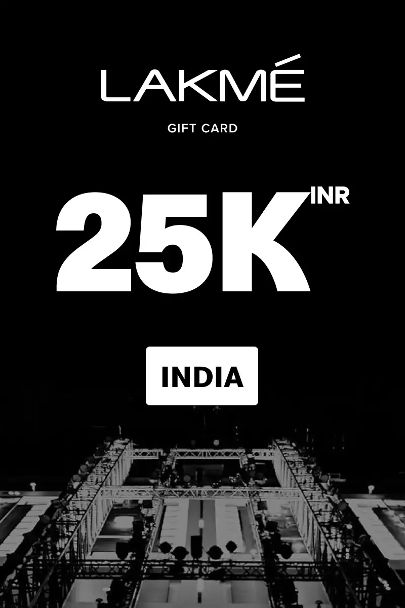 Lakme Salon 25000 INR Gift Card (India) - Digital Key