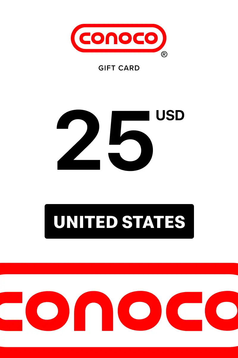 Conoco 25 USD Gift Card (United States) - Digital Key