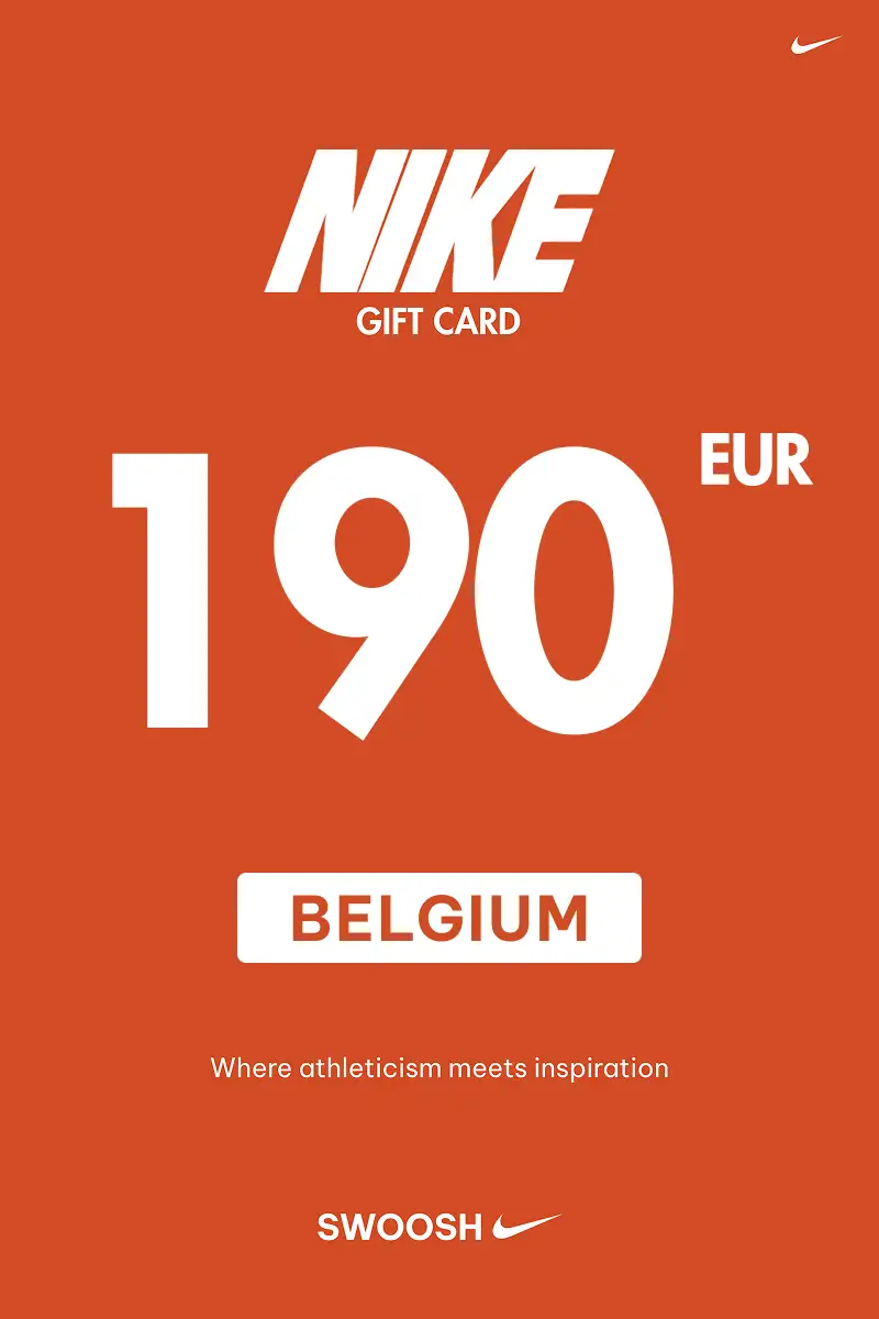 Nike 190 EUR Gift Card (Belgium) - Digital Key