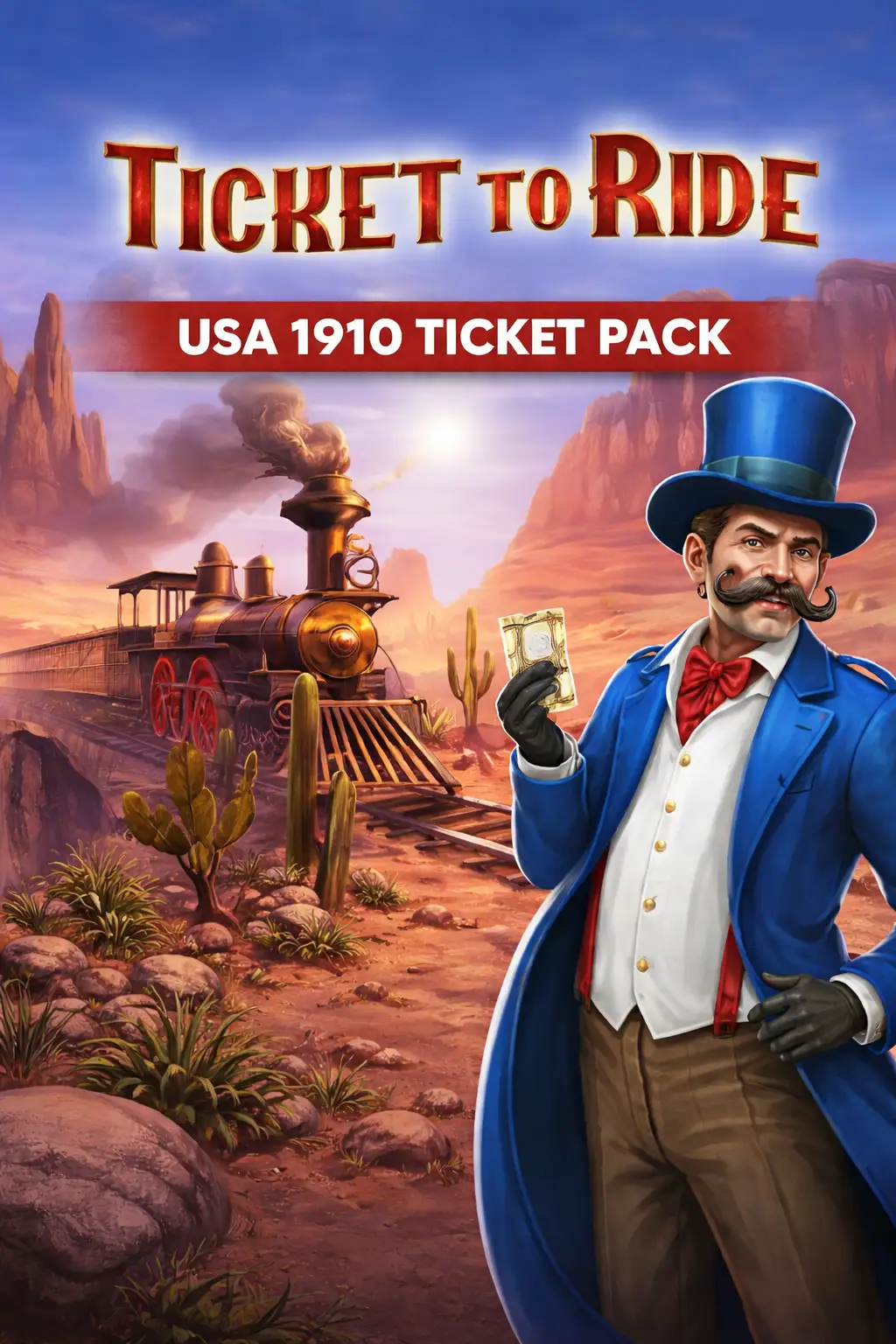 Ticket to Ride - USA 1910 Ticket Pack DLC (Global) (PC / Mac) - Steam - Digital Key