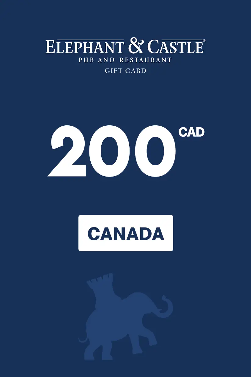 Elephant and Castle 200 CAD Gift Card (Canada) - Digital Key