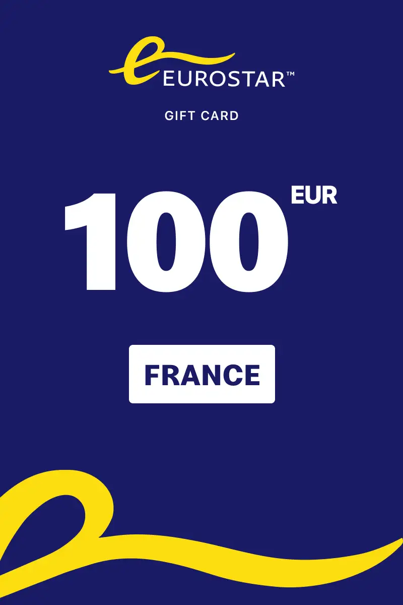 Eurostar 100 EUR Gift Card (France) - Digital Key