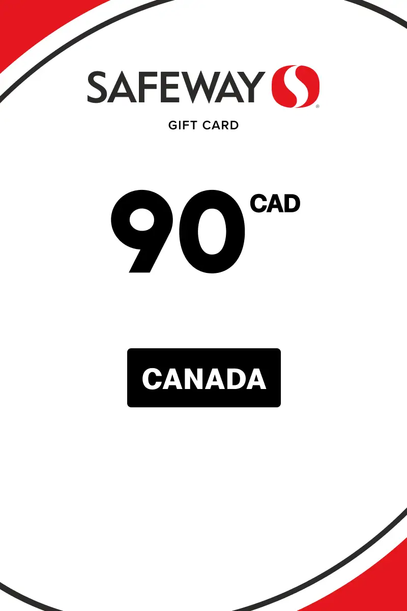 Safeway 90 CAD Gift Card (Canada) - Digital Key