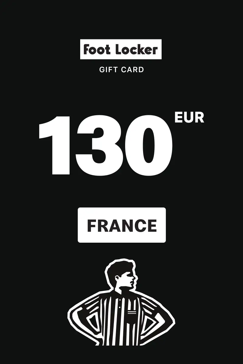 Foot Locker 130 EUR Gift Card (France) - Digital Key