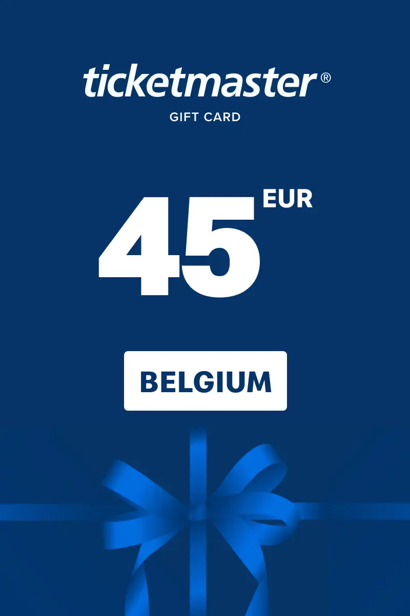 Ticketmaster 45 EUR Gift Card (Belgium) - Digital Key