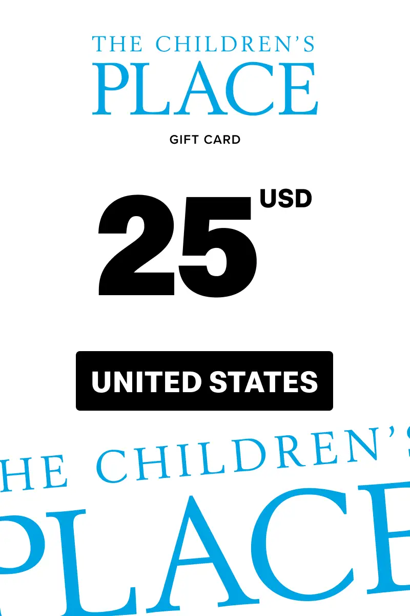The Children's Place 25 USD Gift Card (United States) - Digital Key