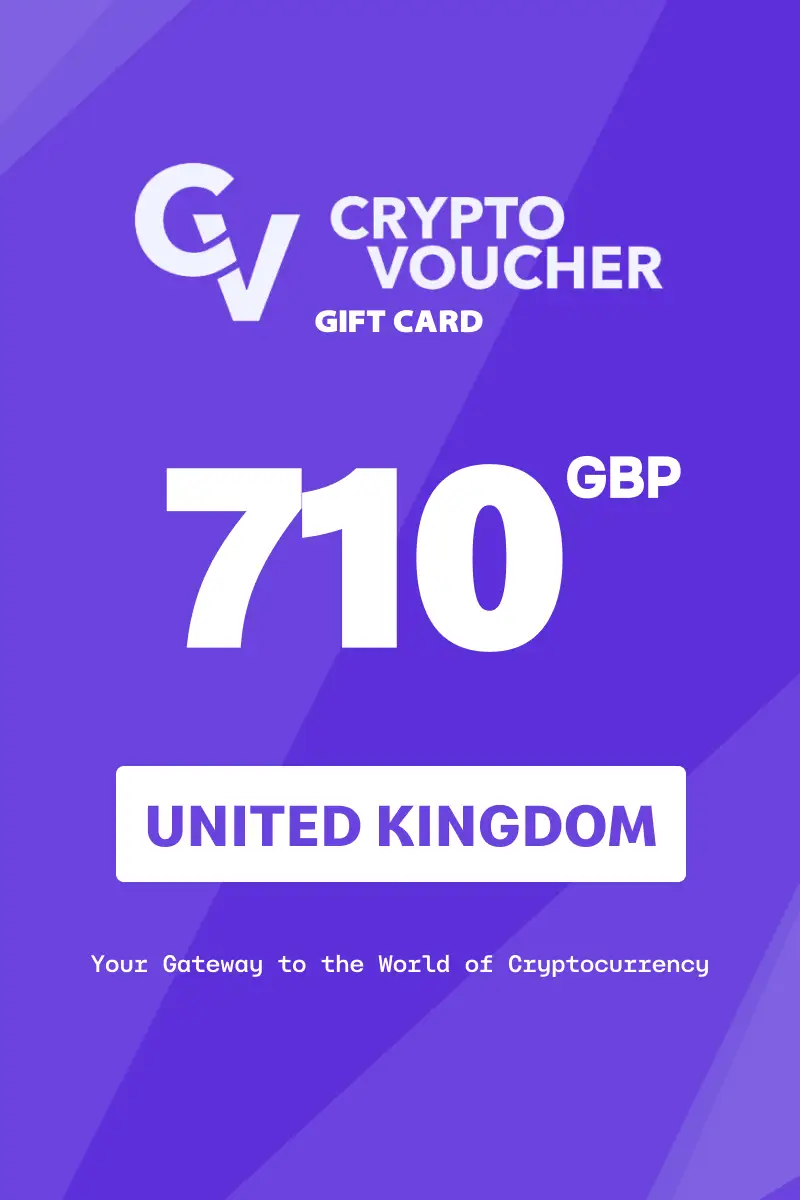Crypto Voucher 710 GBP Gift Card (United Kingdom) - Digital Key
