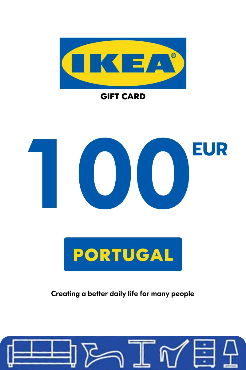 IKEA 100 EUR Gift Card (Portugal) - Digital Key