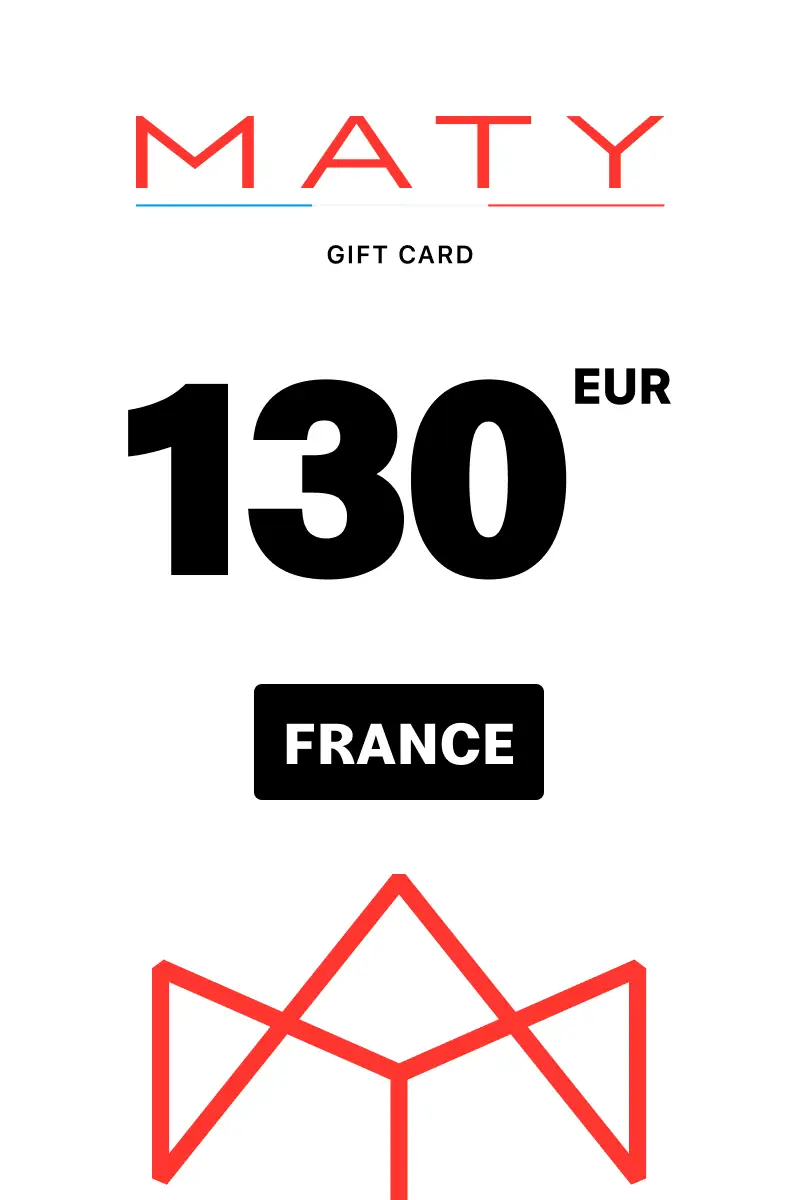 MATY 130 EUR Gift Card (France) - Digital Key