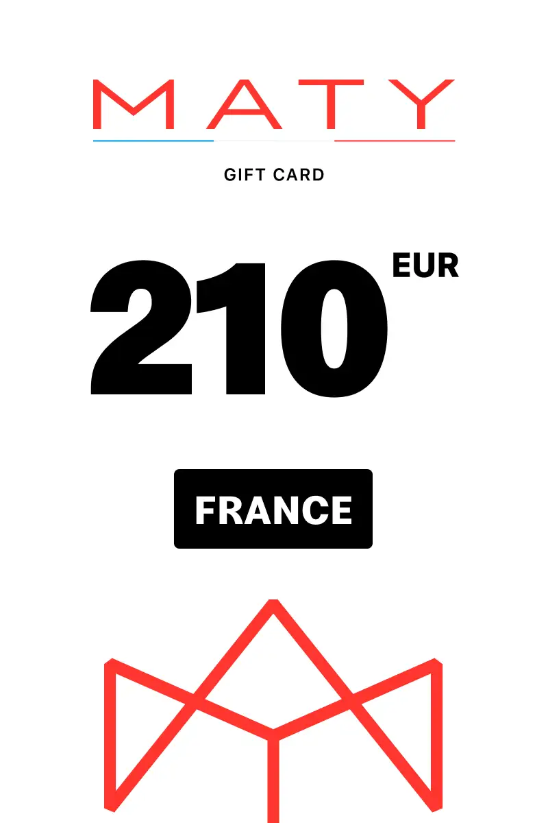 MATY 210 EUR Gift Card (France) - Digital Key