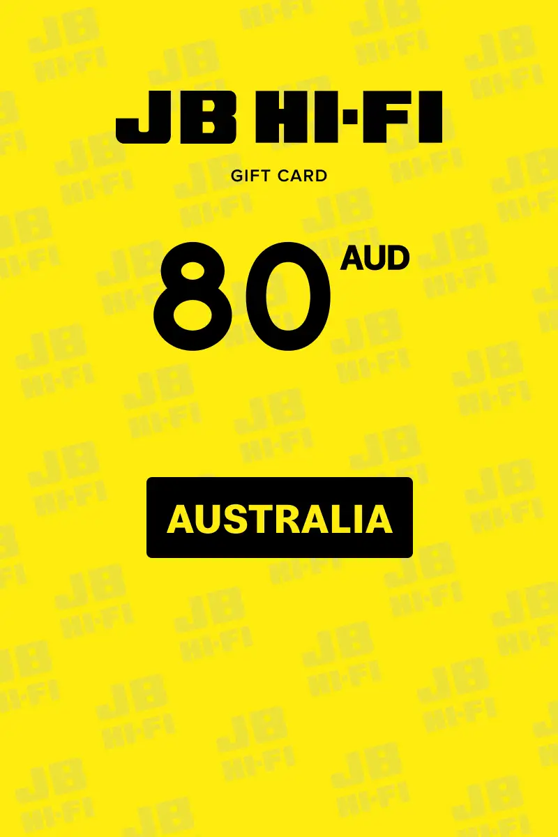 JB HI-FI 80 AUD Gift Card (Australia) - Digital Key