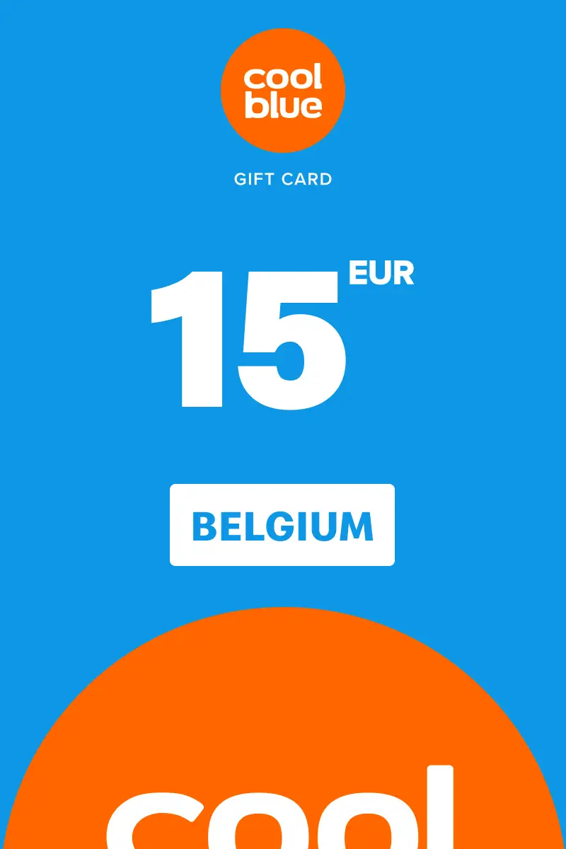 Coolblue 15 EUR Gift Card (Belgium) - Digital Key