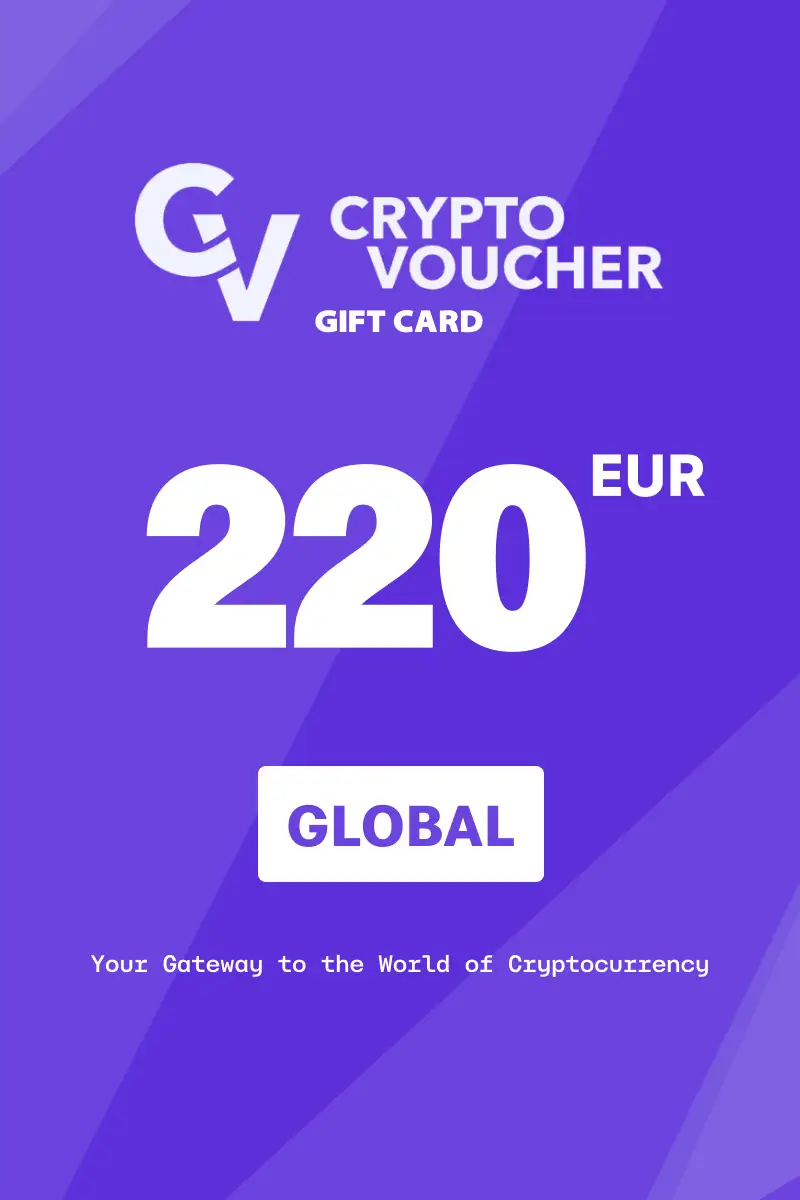 Crypto Voucher (ETH) 220 EUR Gift Card (Global) - Digital Key