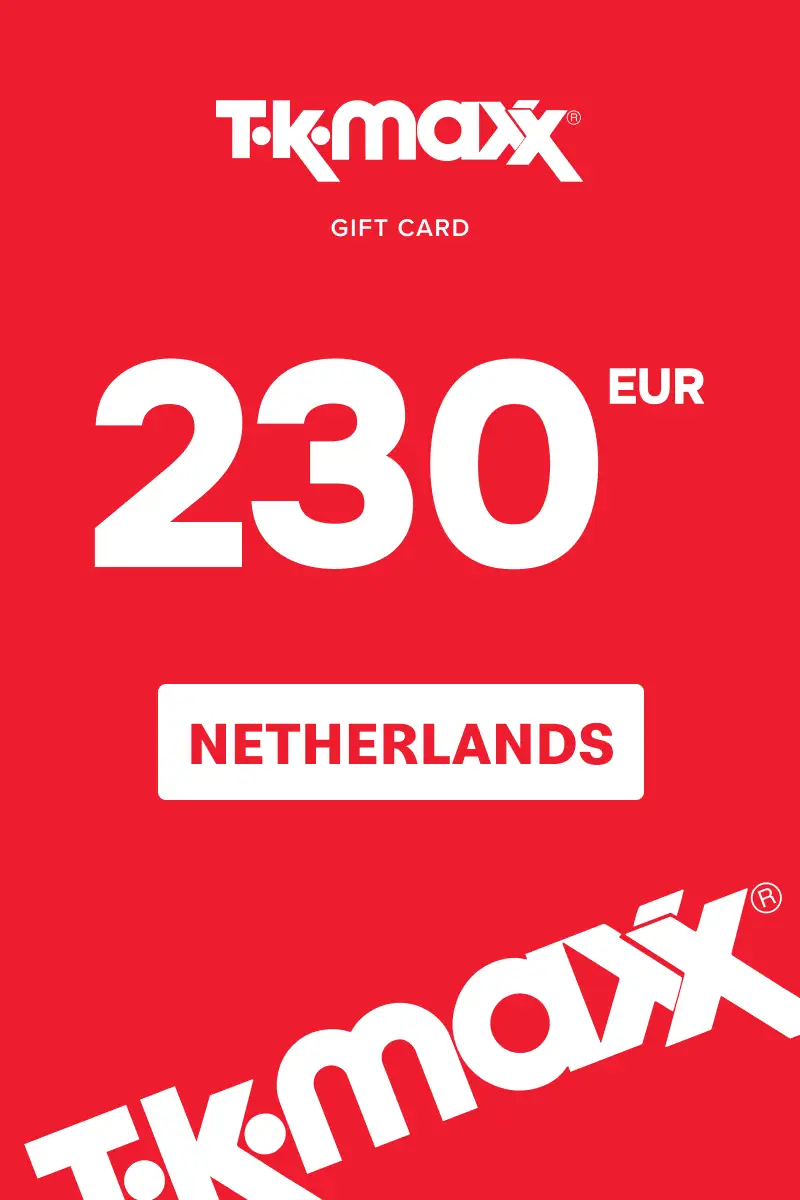 TK Maxx 230 EUR Gift Card (Netherlands) - Digital Key