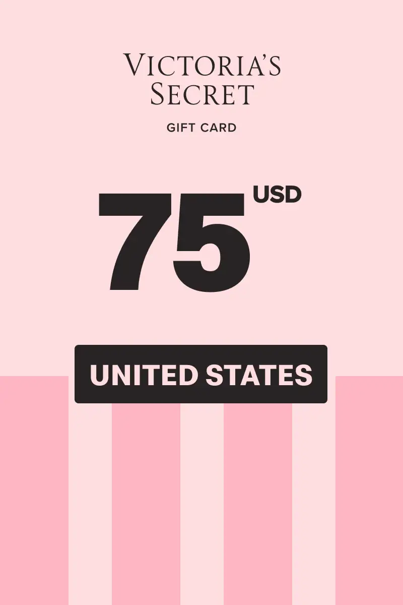 Victoria's Secret 75 USD Gift Card (United States) - Digital Key
