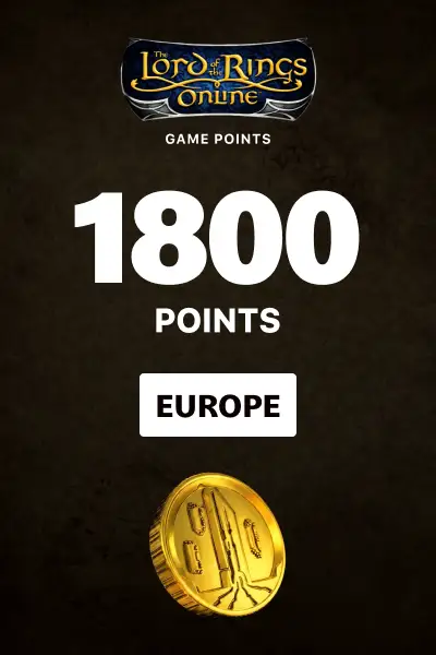 Lord of the Rings Online Turbine 1800 Points (Europe) - Digital Key