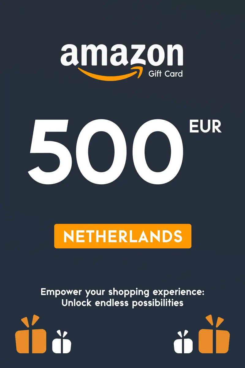 Amazon 500 EUR Gift Card (Netherlands) - Digital Key
