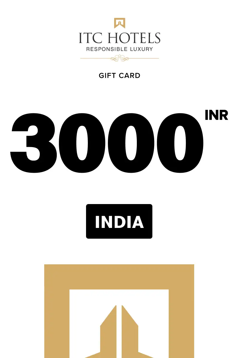 ITC Hotels 3000 INR Gift Card (India) - Digital Key