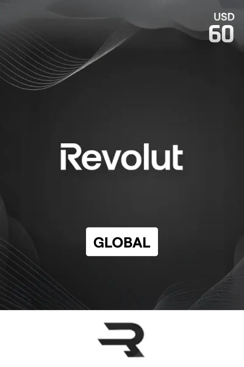 Rewarble Revolut 60 USD Gift Card (Global) - Rewarble - Digital Key
