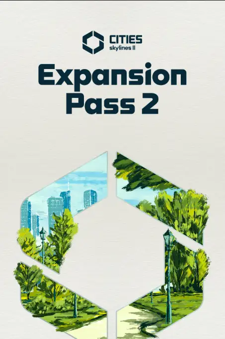 Cities Skylines II - Expansion Pass 2 DLC (Global) (PC) - Steam - Digital Key