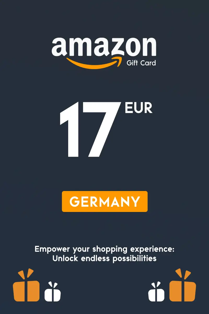 Amazon 17 EUR Gift Card (Germany) - Digital Key