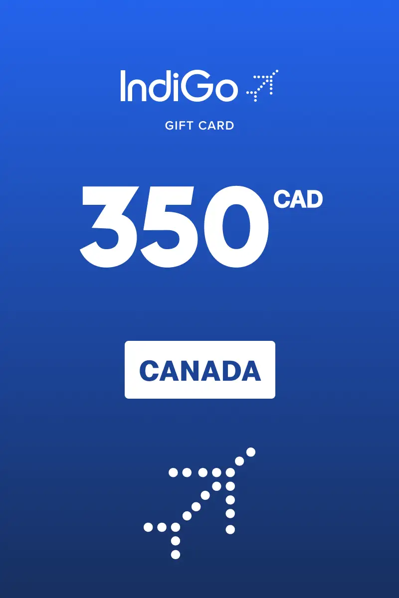Indigo 350 CAD Gift Card (Canada) - Digital Key