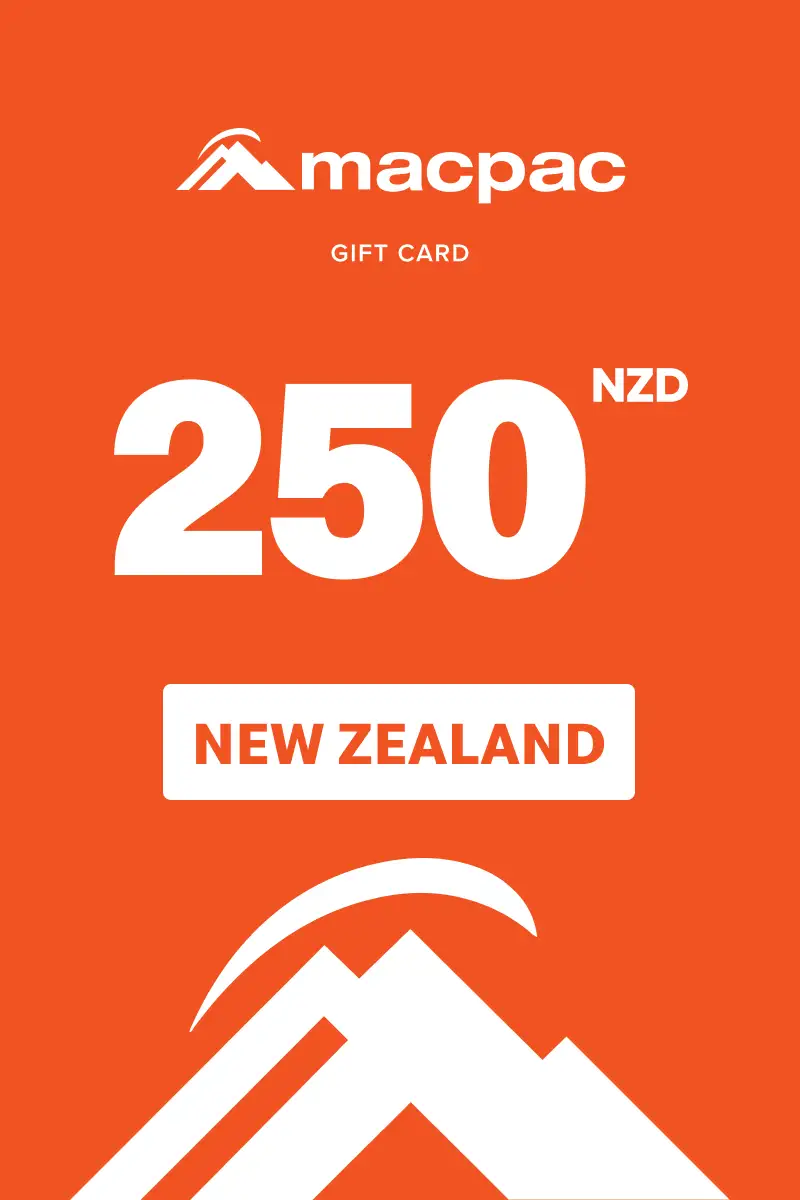 Macpac 250 NZD Gift Card (New Zealand) - Digital Key