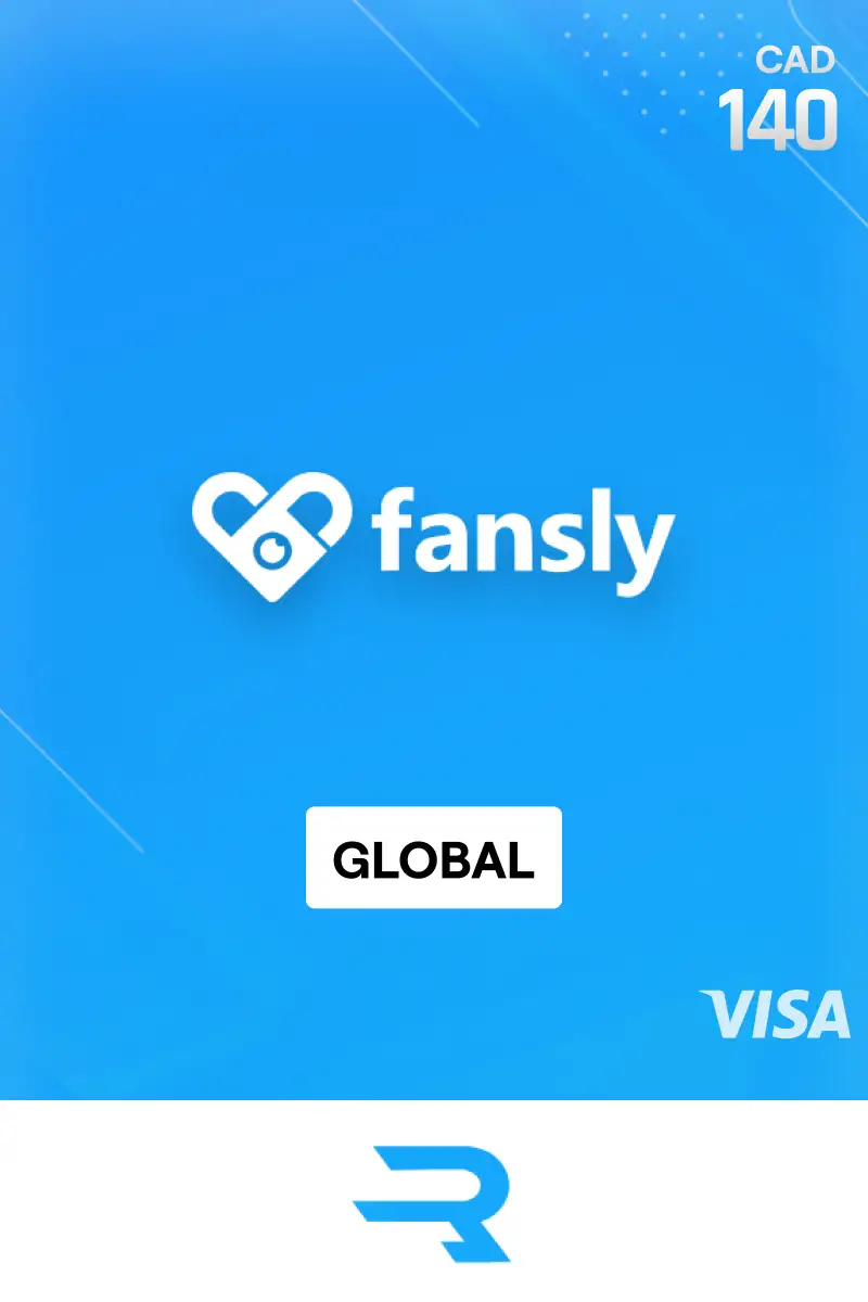 Rewarble Fansly 140 CAD Gift Card (Global) - Rewarble - Digital Key afbeelding 1
