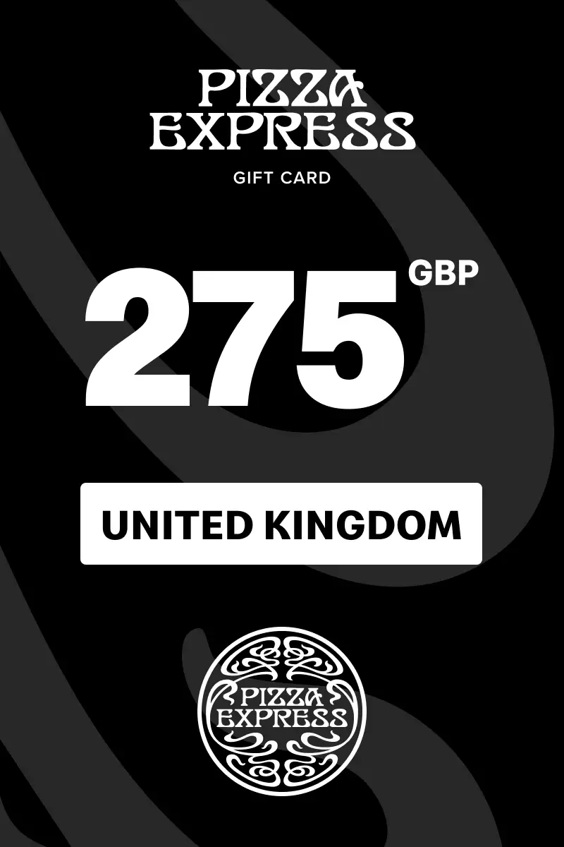 Pizza Express 275 GBP Gift Card (United Kingdom) - Digital Key