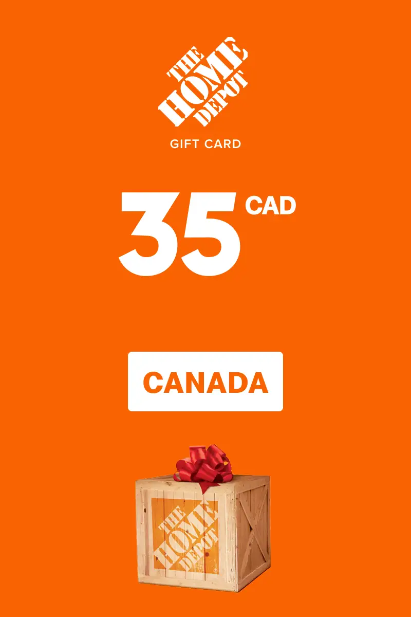 Home Depot 35 CAD Gift Card (Canada) - Digital Key