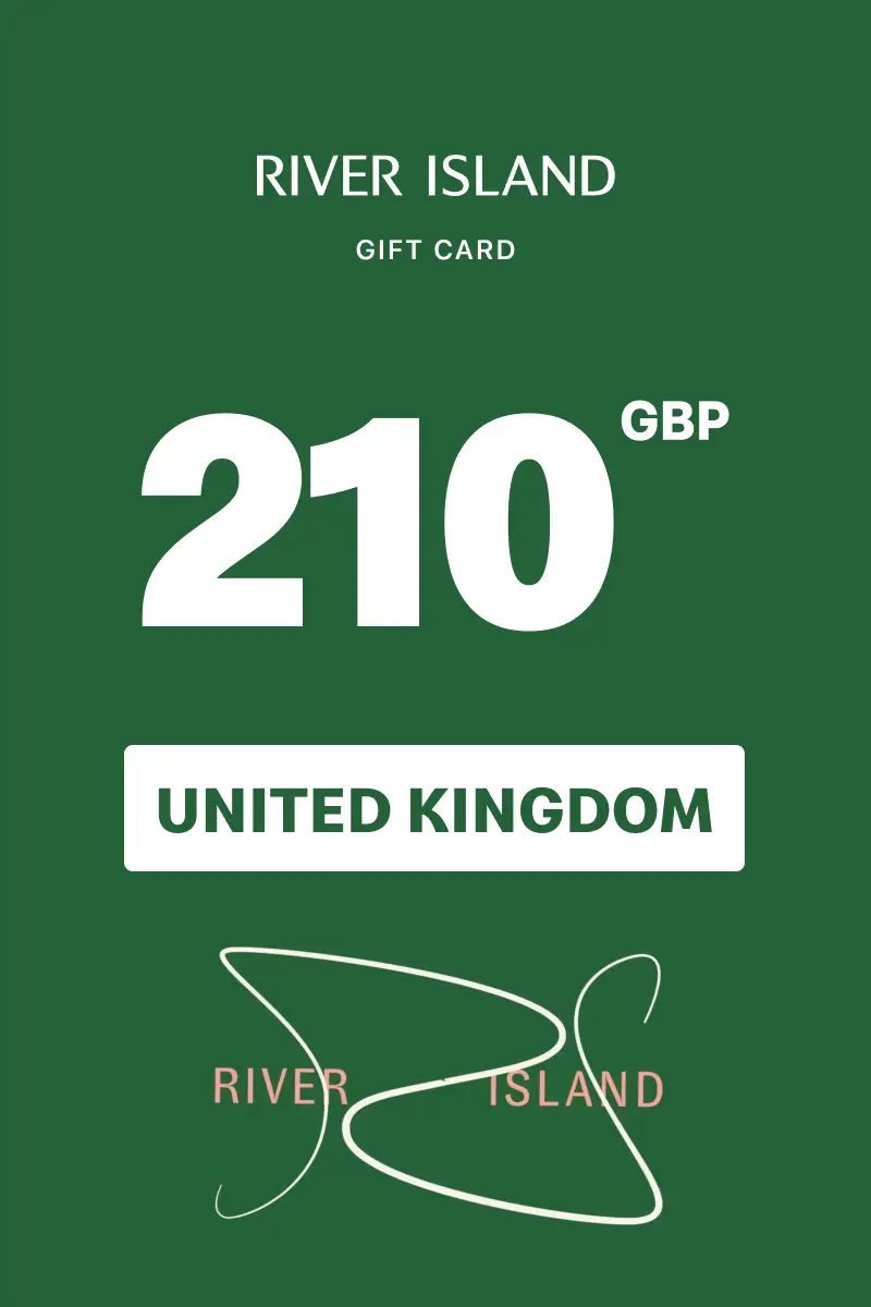 River Island 210 GBP Gift Card (United Kingdom) - Digital Key