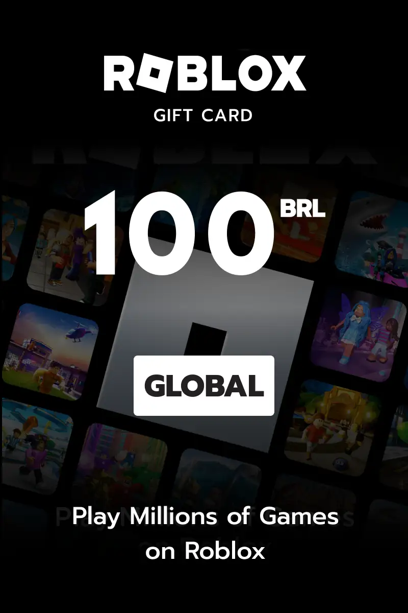 Roblox 100 BRL Gift Card (Global) - Digital Key