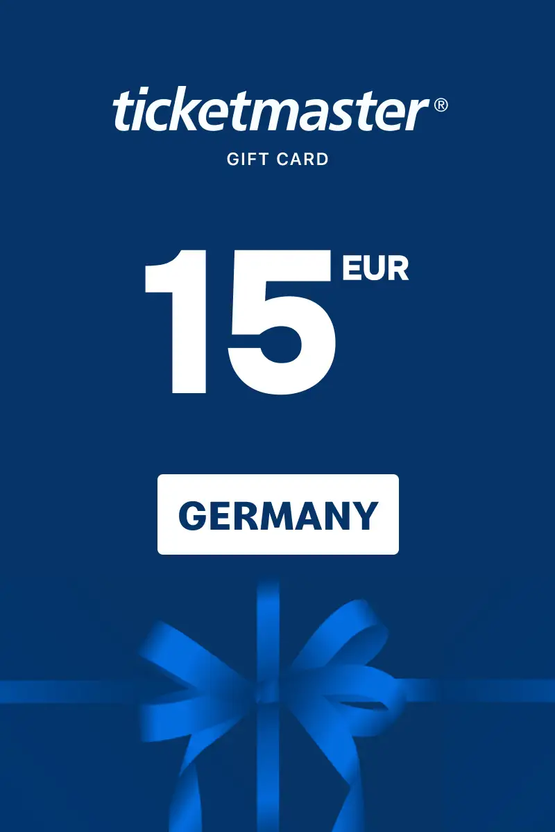 Ticketmaster 15 EUR Gift Card (Germany) - Digital Key