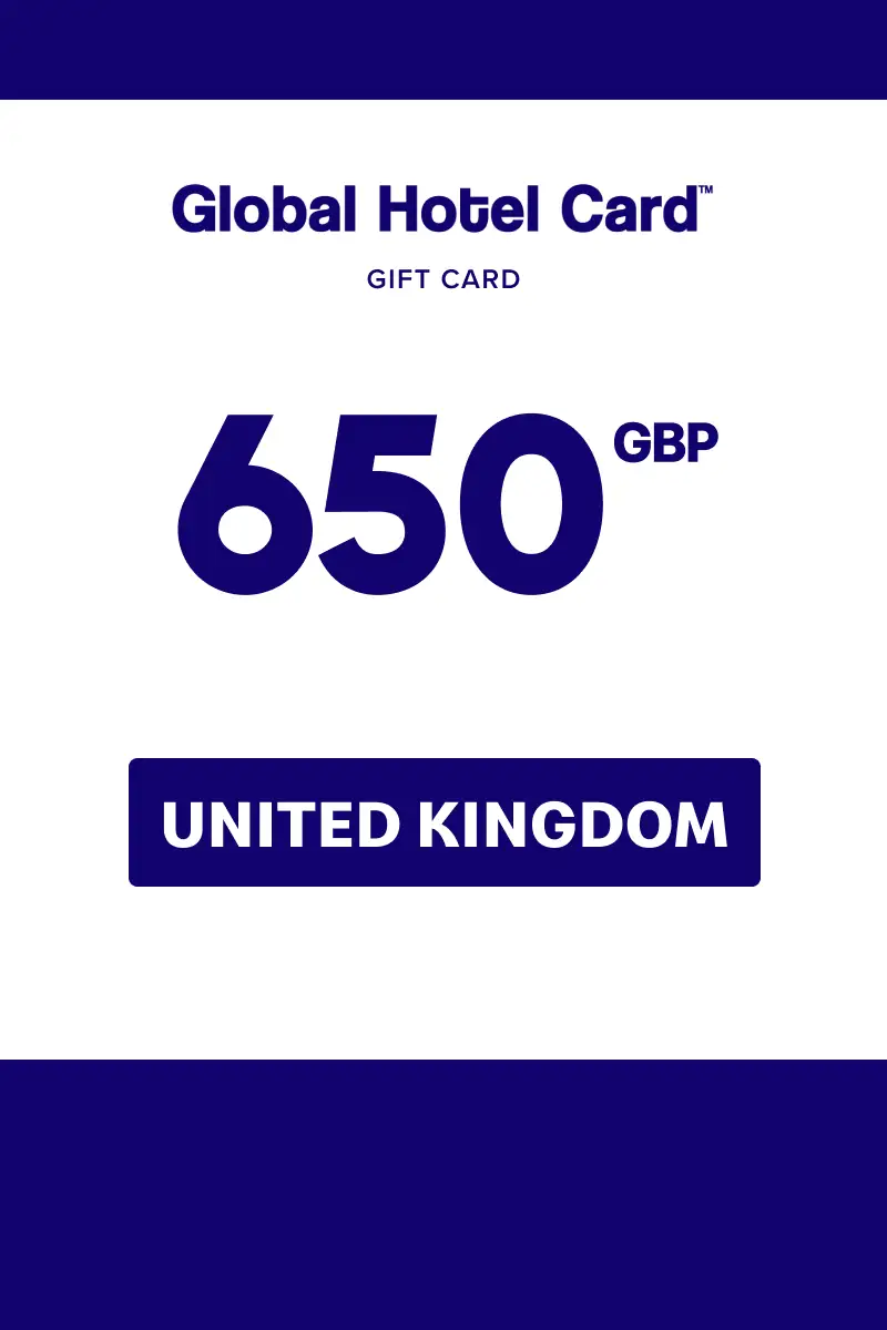 Global Hotel Card 650 GBP Gift Card (United Kingdom) - Digital Key