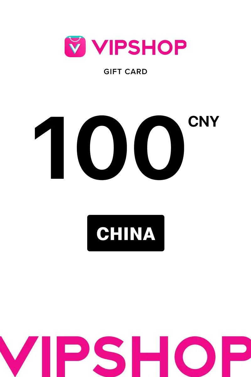Vipshop 100 CNY Gift Card (China) - Digital Key