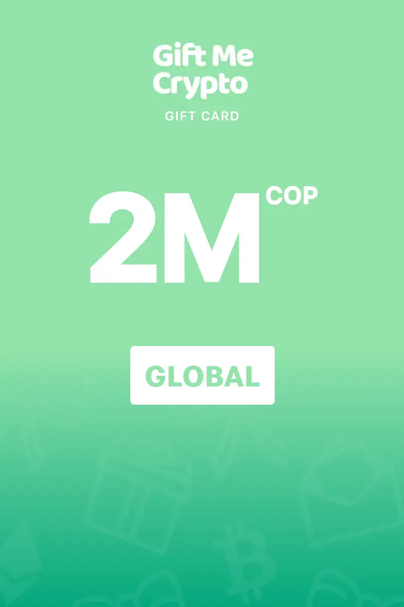 Gift Me Crypto 2000000 COP Gift Card (Global) - Digital Key