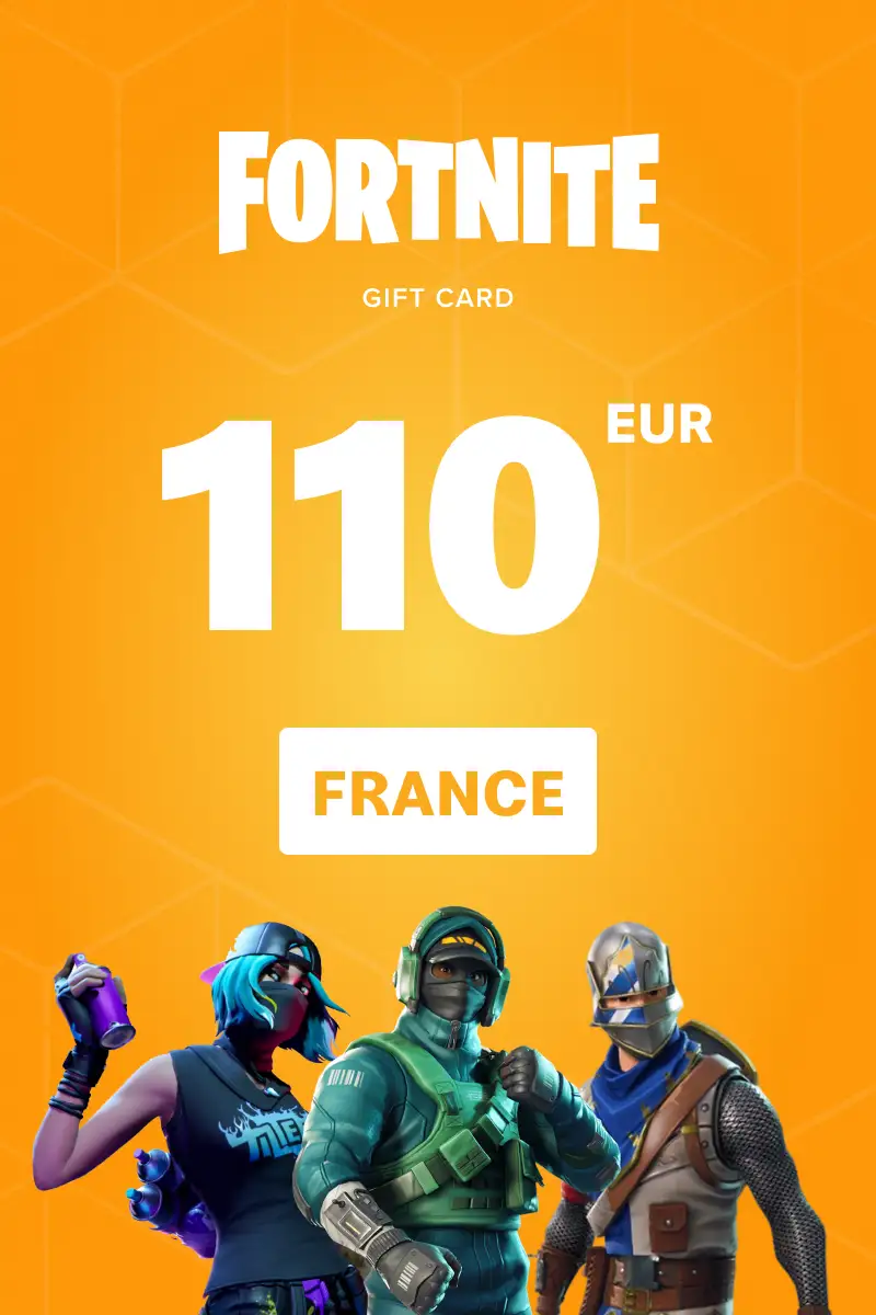 Fortnite 110 EUR Gift Card (France) - Digital Key