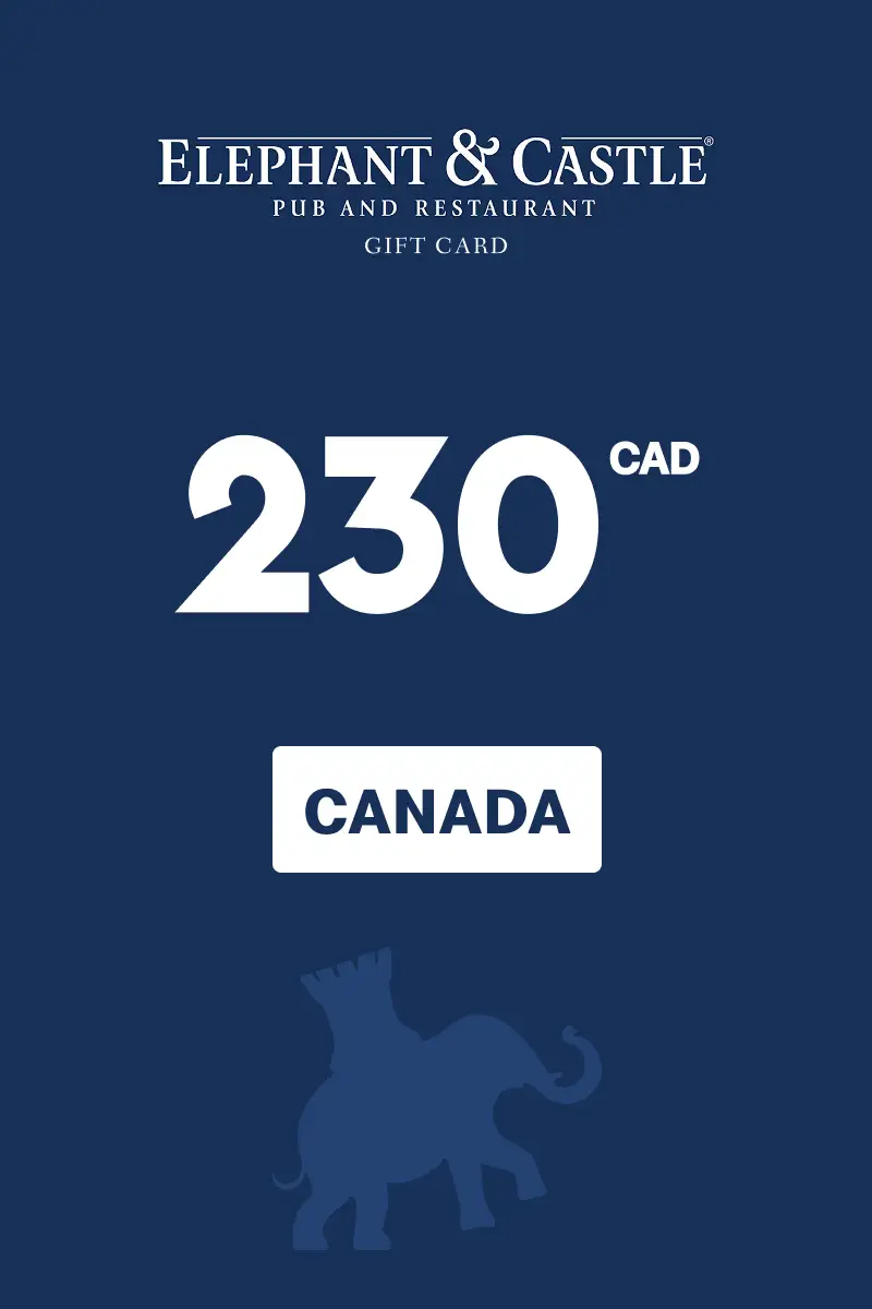 Elephant and Castle 230 CAD Gift Card (Canada) - Digital Key