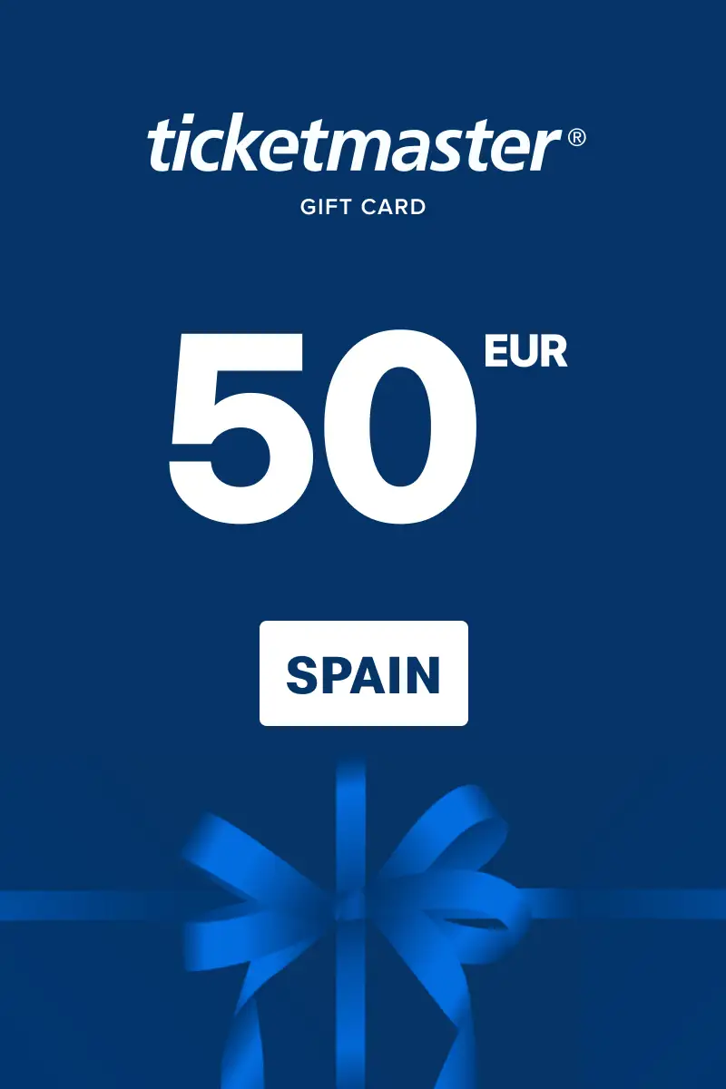 Ticketmaster 50 EUR Gift Card (Spain) - Digital Key
