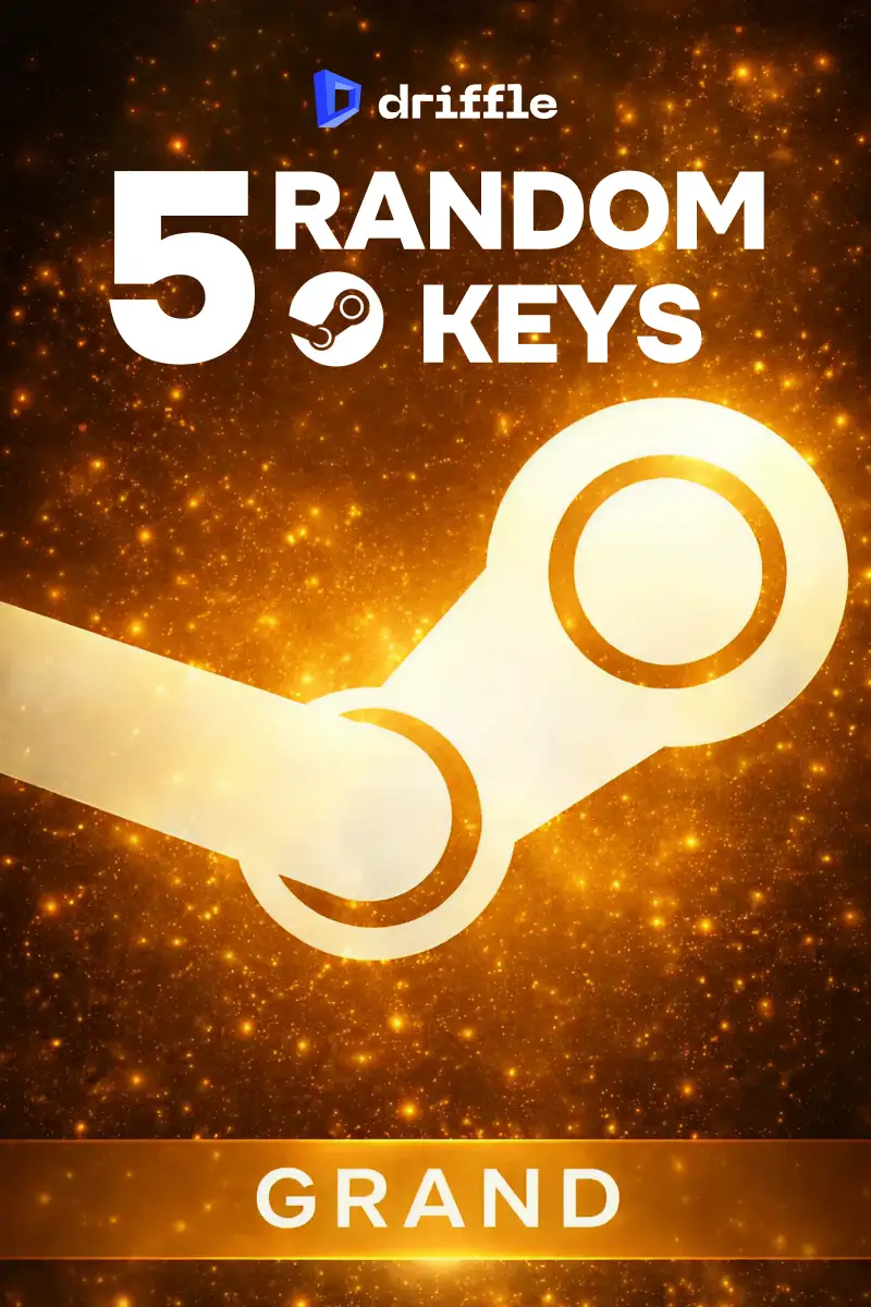 Random Steam Accounts Buy 5 Random Steam Games - Grand (Global) (PC) - Steam - Digital Key