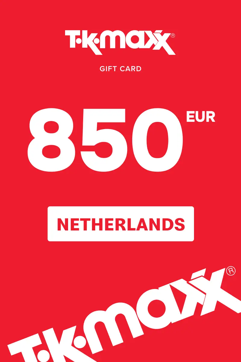 TK Maxx 850 EUR Gift Card (Netherlands) - Digital Key