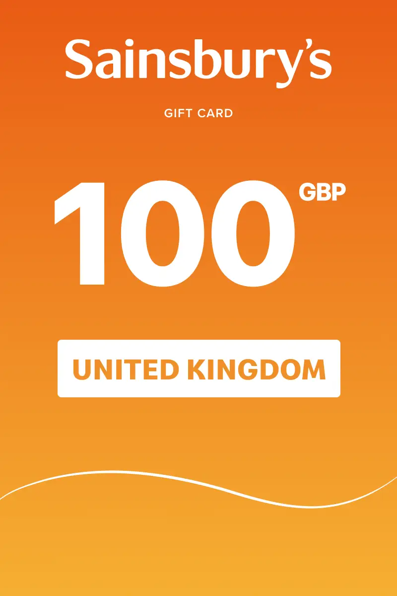 Sainsbury's 100 GBP Gift Card (United Kingdom) - Digital Key